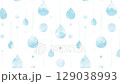 Watercolor raindrop pattern background loop animation 129038993