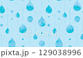 Watercolor raindrop pattern background loop animation 129038996