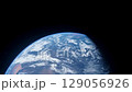 The rotating Earth seen from space 129056926