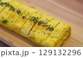 Korean traditional food. Egg rolls 129132296