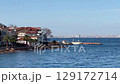 Burgazada, small island in Marmara sea, one of the Princes' Islands, Turkey. High quality FullHD footage 129172714