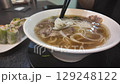 Vietnamese Beef and Pork Noodle Soup. Kalguksu 129248122