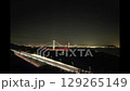 明石海峡大橋の万博特別イルミネーション　タイムラプス残像モード　2/5 全4分54秒 129265149