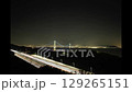 明石海峡大橋の万博特別イルミネーション　タイムラプス残像モード　5本まとめて集約編集しています 129265151