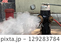 Second splash from a NY fire hydrant 129283784