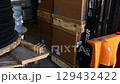 Istanbul, Turkey - 08.09.2025 Low voltage cable installation process 129432422