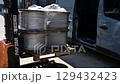 Istanbul, Turkey - 08.09.2025 Low voltage cable installation process 129432423