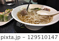 Vietnamese Beef and Pork Noodle Soup. Kalguksu 129510147