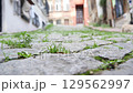 Textured Cobbled Streets that Effortlessly Showcase a Worn and Distinctive Aesthetic Appeal 129562997