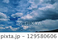 Beautiful Landscape With Clouds And Blue Sky 129580606