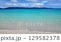 從古座間味海灘眺望渡嘉敷島 129582378