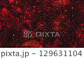 Disturbing red grunge effect 129631104