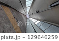 5 aug 2025 Modern footbridge crossing urban 129646259