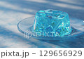 Cool blue jelly 129656929