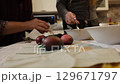 Video of multiple Colorful Easter Eggs 129671797