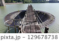 Morning Glory Spillway scenic view in Hong Kong reservoir Aug 9 2025 129678738