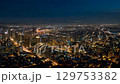 ブルーアワーのパノラマ ー Blue Hour Panorama 129753382
