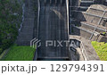 Miho Dam and Lake Tanzawa (aerial view), Yamakita Town, Minamiashigara District, Kanagawa Prefecture, Japan 129794391
