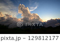 beautiful clouds at sunset 129812177