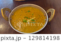 美味しそうなインド料理のダル（豆）カレー	 129814198