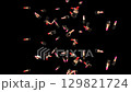 animated falling lipstick column loop horizontal video  129821724