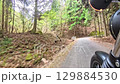 In-car footage of a motorcycle climbing the mountain road of Gokuraku Pass In-car footage of a motorcycle climbing the mountain road of Gokuraku Pass 129884530