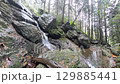 A beautiful waterfall flowing down in the snow in Seki City, Gifu Prefecture A beautiful waterfall flowing down in the snow in Seki City, Gifu Prefecture 129885441