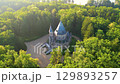 The video takes you on a journey to the Schwarzenberg tomb nestled in the woods of Domanin, showcasing its stunning architecture and serene surrounding nature. 129893257
