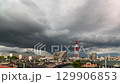 【タイムラプス】曇天の雲の流れ 129906853