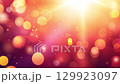 暖光散景背景 129923097