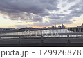 Dongjak Bridge and Han River. Night time views of Seoul city. South Korea. 129926878