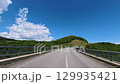 On a clear mountain road, cross the bridge and head towards Biei on the Ashibetsu-Biei Line "Hokkaido Route 70" 129935421
