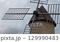 Verdelais, Cusson windmill, Bordeaux vineyard, Gironde department, Nouvelle-Aquitaine, France 129990483