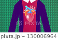 2D animation, stop motion - protecting heart cardio healthcare concept 130006964