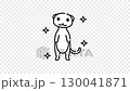 Cute meerkat icon animation design. 130041871