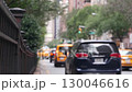 New York City Grand Central Terminal station, Park avenue street car traffic. Taxi on Manhattan, USA 130046616