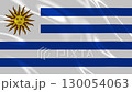 Uruguay Flag Wind Waving 130054063