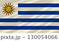 Uruguay Flag Wind Waving 130054066