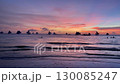 Sunset sailboats ocean borakai island Philippines 130085247