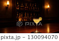 Cocktails at the bar at night 130094070