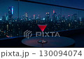 Cocktails at the bar at night 130094074