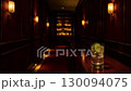 Cocktails at the bar at night 130094075