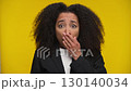 Shocked woman reacting to unexpected bad news 130140034