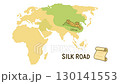 motion of history and trading, Ancient Silk Road, silk trade with China, The Silk Road was a network of trade routes connecting China and the Far East with the Middle East and Europe 130141553