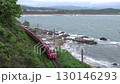 羽越本線 村上-間島/日本海を背景に走る下り特急「いなほ」E653系 新緑2 130146293