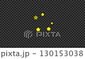 Shining star icon, transparent background, yellow 130153038