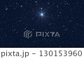 Bright Star on sky. Christmas star of the Nativity of Bethlehem 130153960