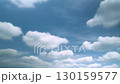 Time-lapse video of flowing clouds and blue sky 130159577