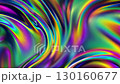 Abstract metallic surface with rainbow shine. Vibrant digital texture inspired by modern art and contemporary design. Generative AI video. 130160677