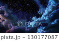 Starry cosmic sky dust dramatic stars cinematic inspirational night 130177087